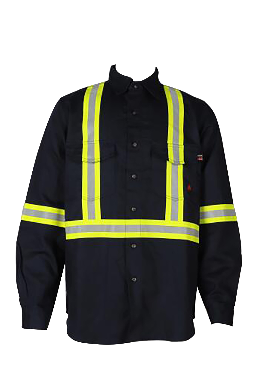 Forge FR - Men's FR Solid Button Shirt with Taping